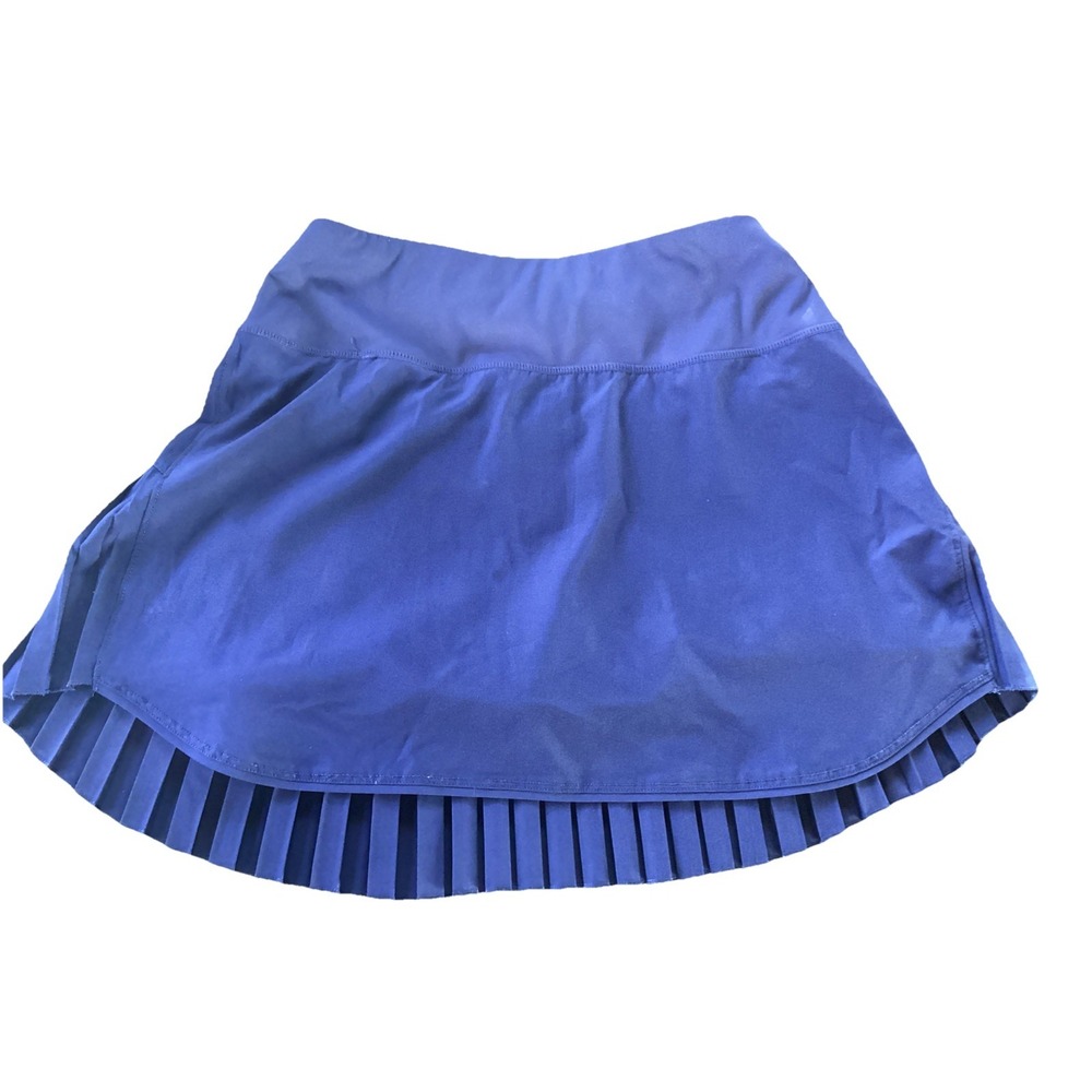 Baleaf Skirt Womens Small Navy Blue Pleated Athletic Tennis Golf Skort Shorts